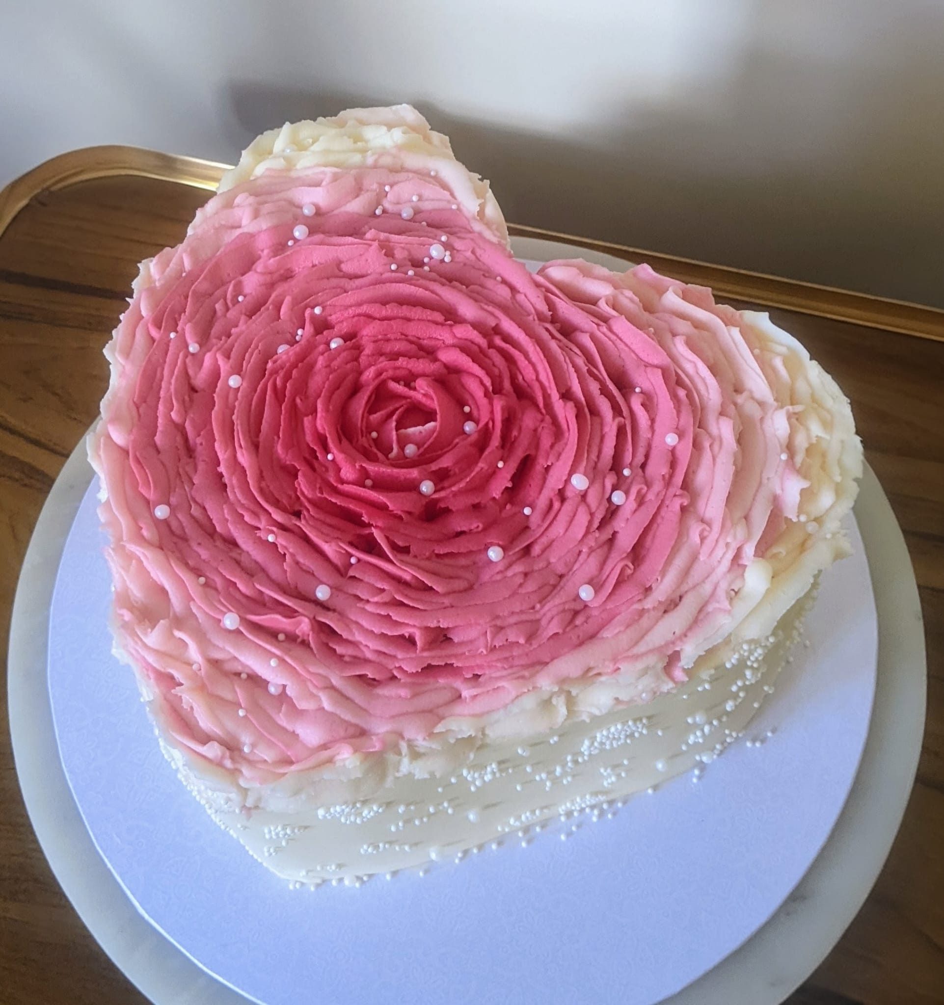 Ombre Rossette Cake
