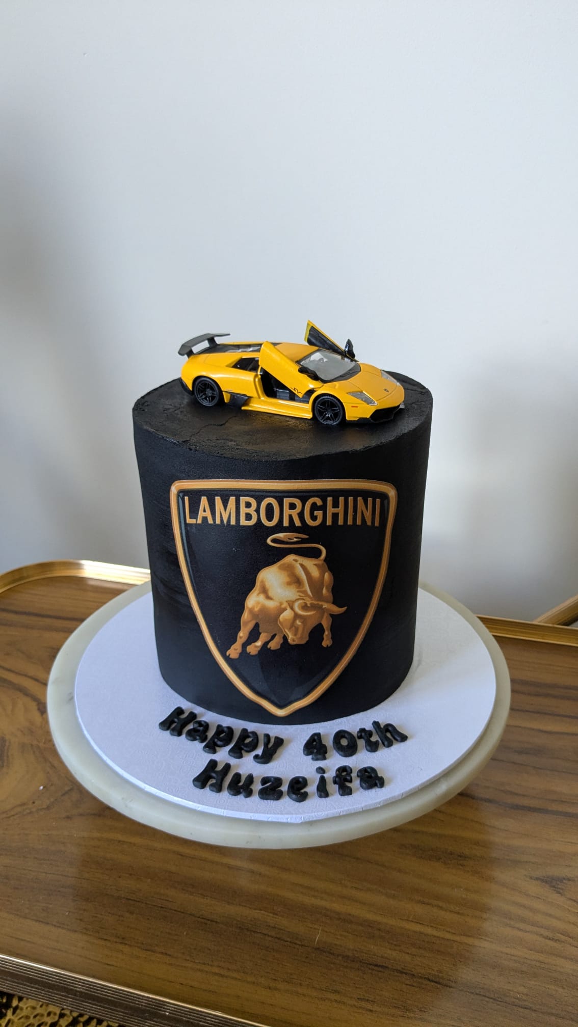 Lamborghini Cake